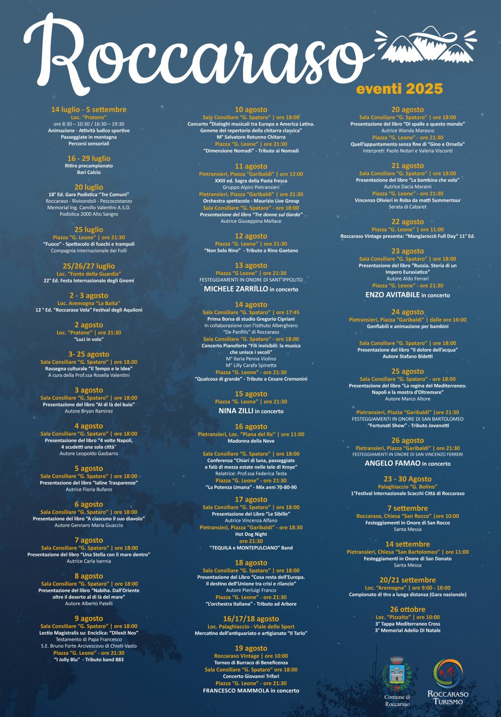 Eventi 2025 rid