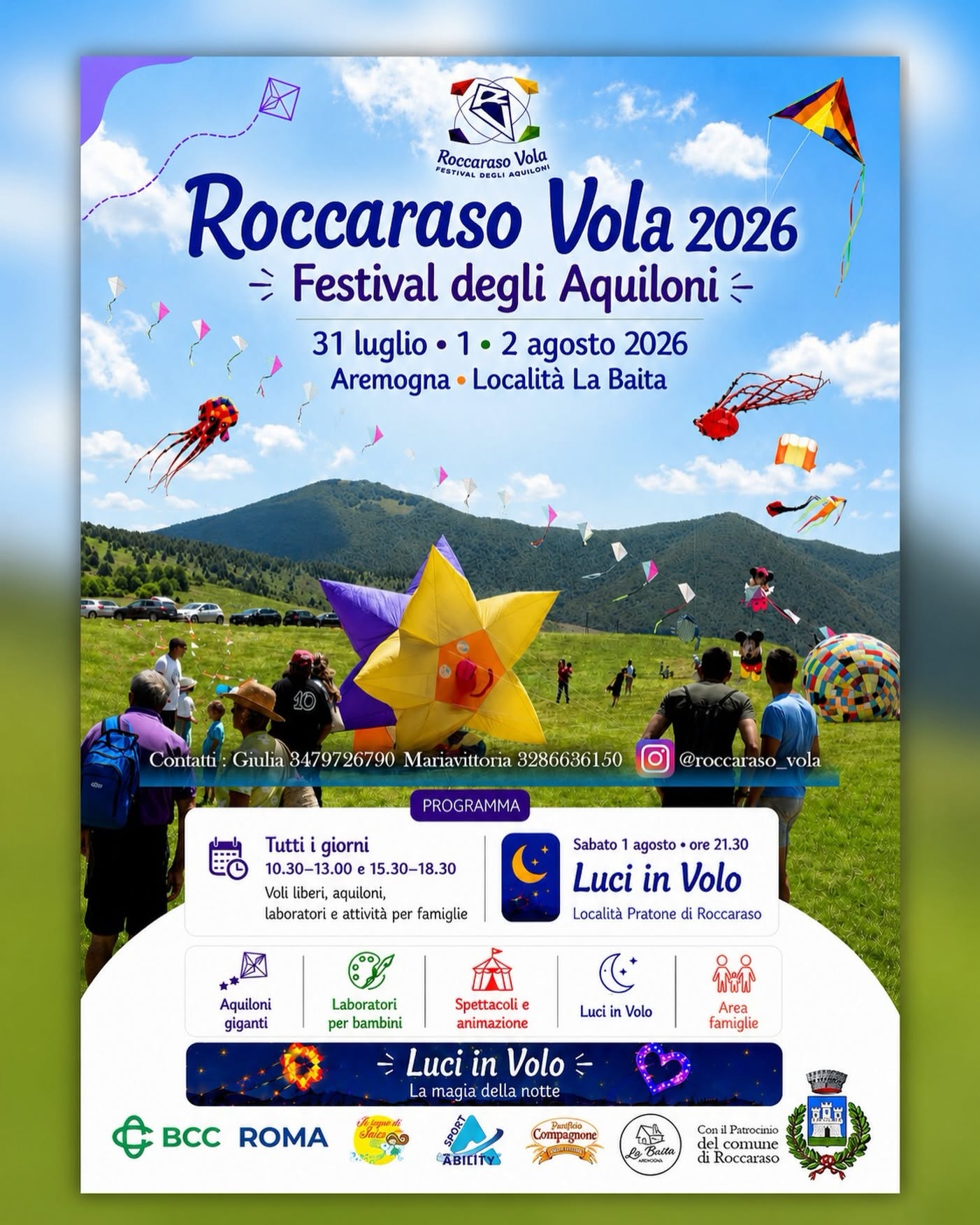 ROCCARASO VOLA 2026